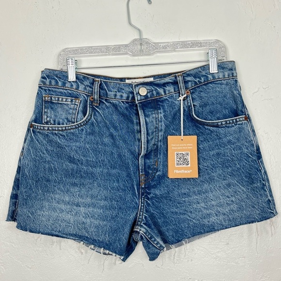 Reformation Jeans Charlie High Rise Jean Short 30